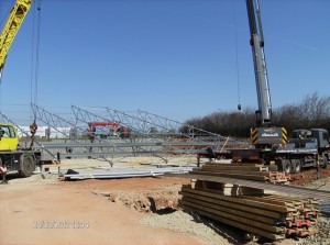 Neue Lagerhalle